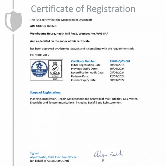 https://www.aimutilities.co.uk/wp-content/uploads/2025/11/13786-AIM-Utilities-Limited-Headline-Certificate-540x540.jpg