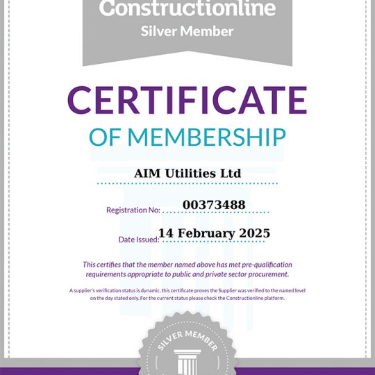 https://www.aimutilities.co.uk/wp-content/uploads/2025/11/Silver-Constructionline-Certificate-Issue-20250214-540x540.jpg